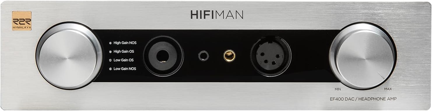 HIFIMAN EF400 USB DAC内蔵ヘッドホンアンプの本体前面