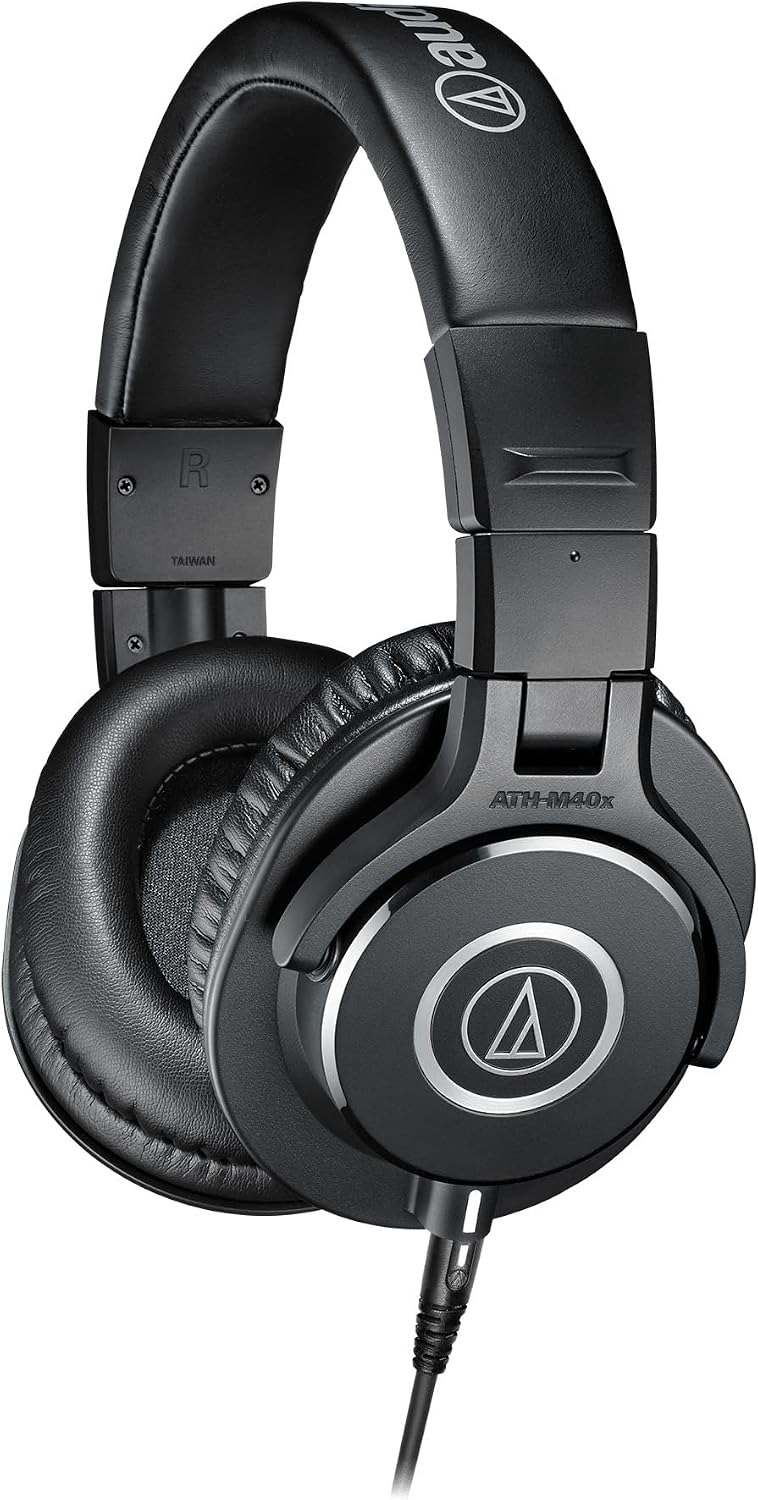オーディオテクニカのATH-M40xの評判は満足度4.51、弱点は側圧の強さ